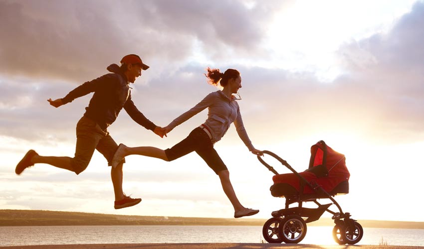 course à pied accouchement