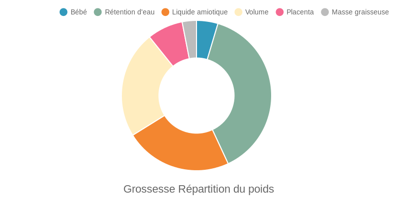 Grossesse Répartition du poids