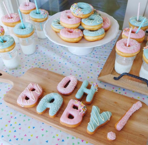 gâteau gender reveal party